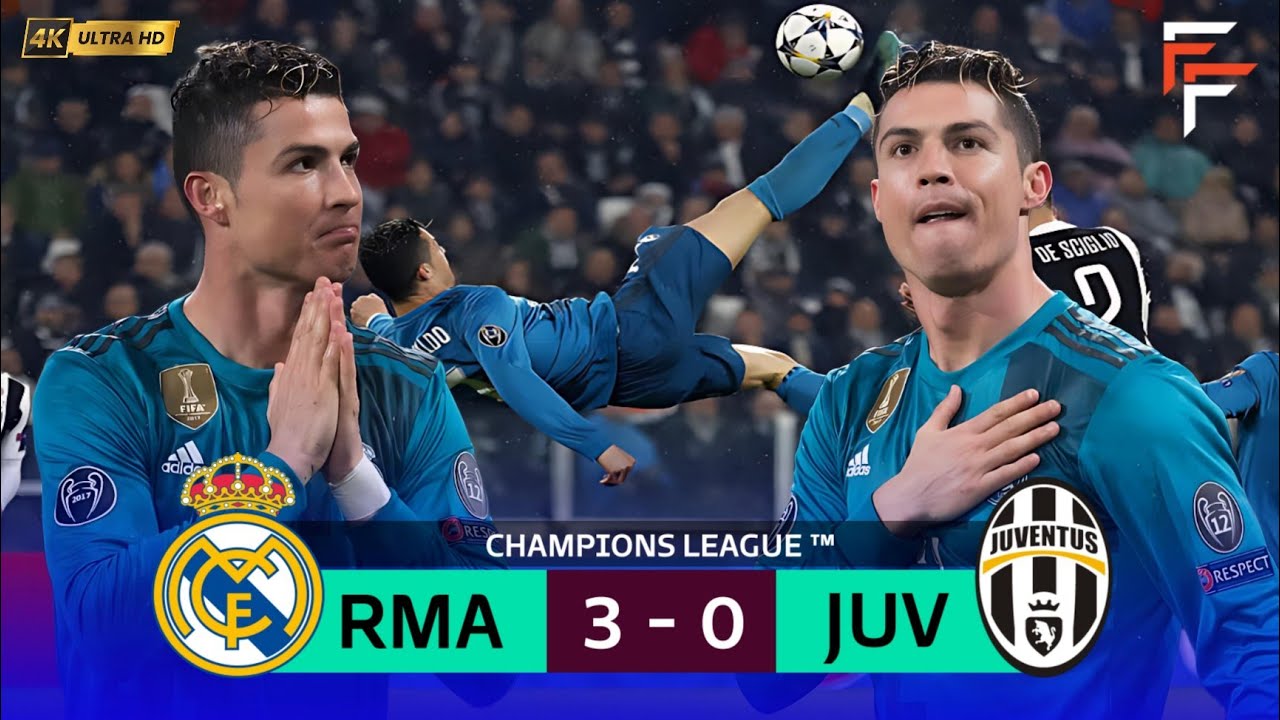 CR7 SCORED THE MOST STUNNING GOAL IN UCL HISTORY WITH AN OVERHEAD KICK AND  APPLAUSE FROM JUVE FANS.