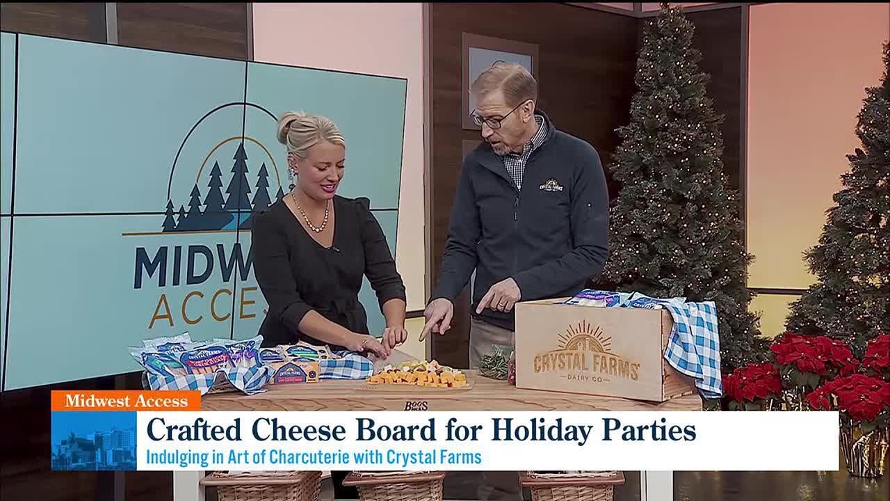 Crafted Cheese Board for Holiday parties