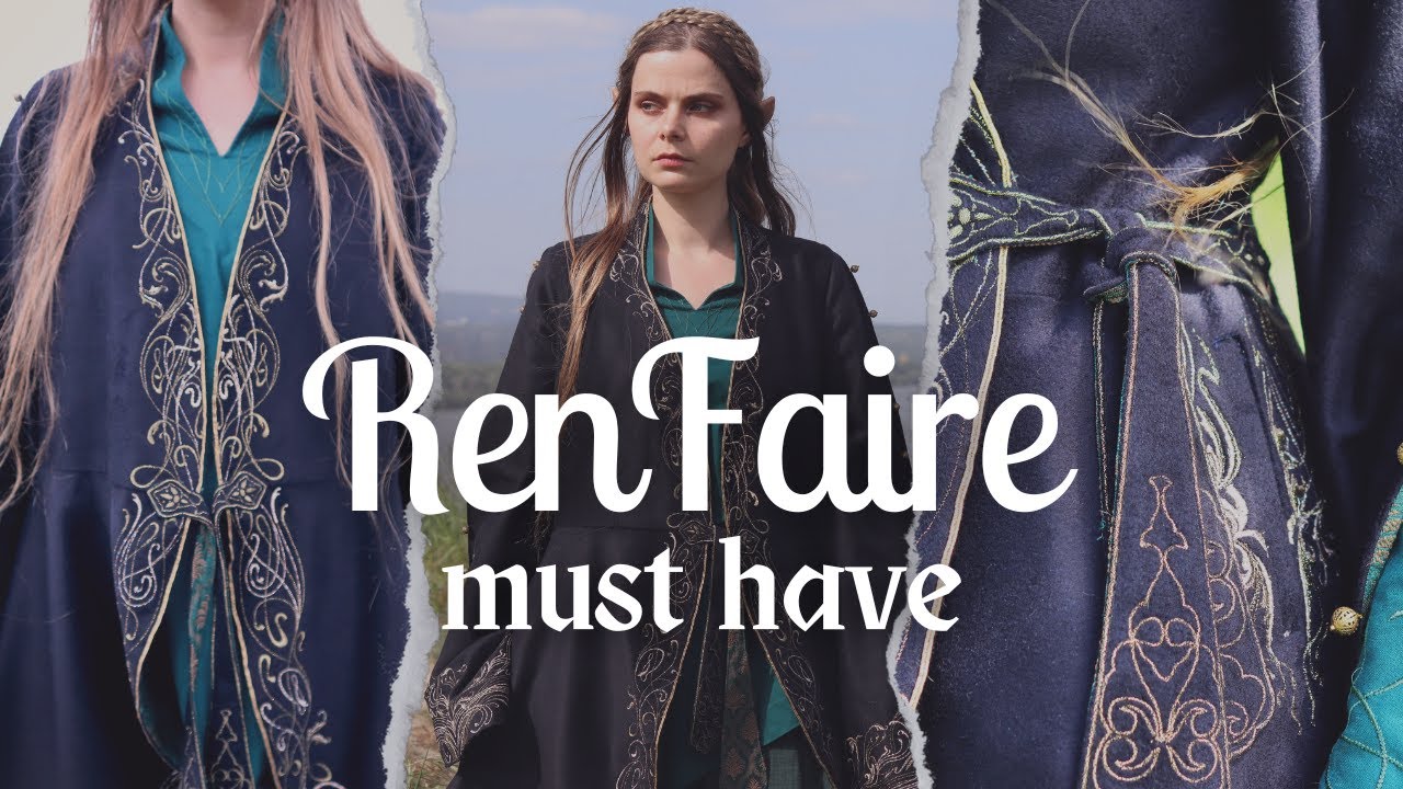 Crafting an Elegant Elvish Kaftan | A Stunning Renaissance Faire Layering Piece