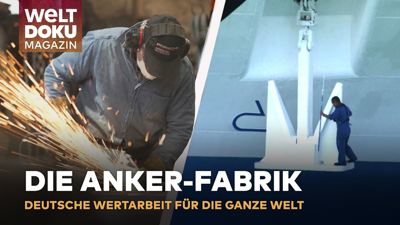 CRAFTSMANSHIP: Anchors for Cruise Ships - From Germany to the World!