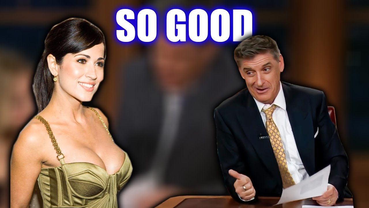 Craig Ferguson couldn't help but Laugh when Jackie Guerrido wore the Sexy Red Dress