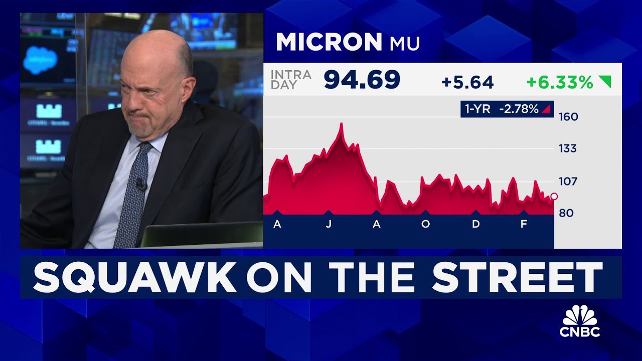 Cramer's Stop Trading: Micron