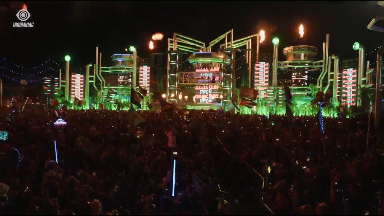 Crankdat b2b Tape B Live @ EDC Las Vegas 2025 | bassPOD [Full Set]