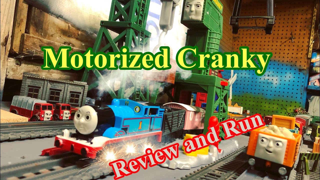 CRANKY the CRANE MOTORIZED 2020 REVIEW AND Wobbling Truck Run
