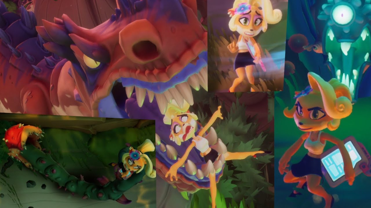 Crash 4, Coco Biker skin vore