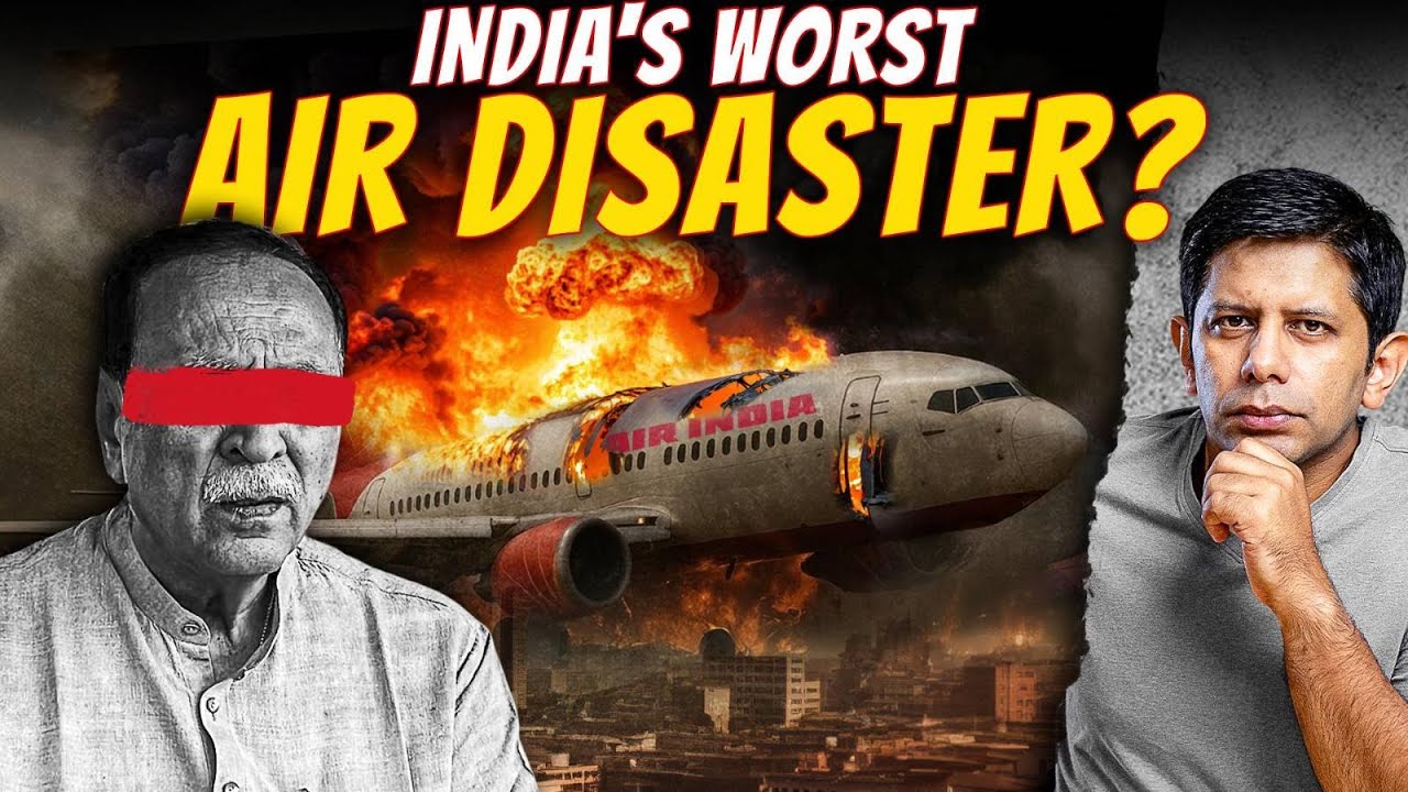 Crash Of Flight AI-171 | Worst Air Disaster In India? | Akash Banerjee