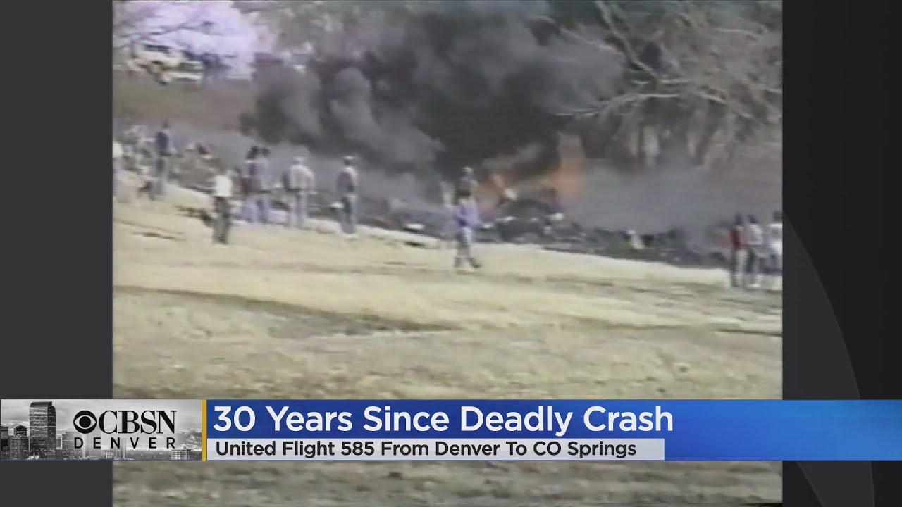 Crash Of United Airlines Flight 585 In Colorado Springs Remembered 30 Years Later