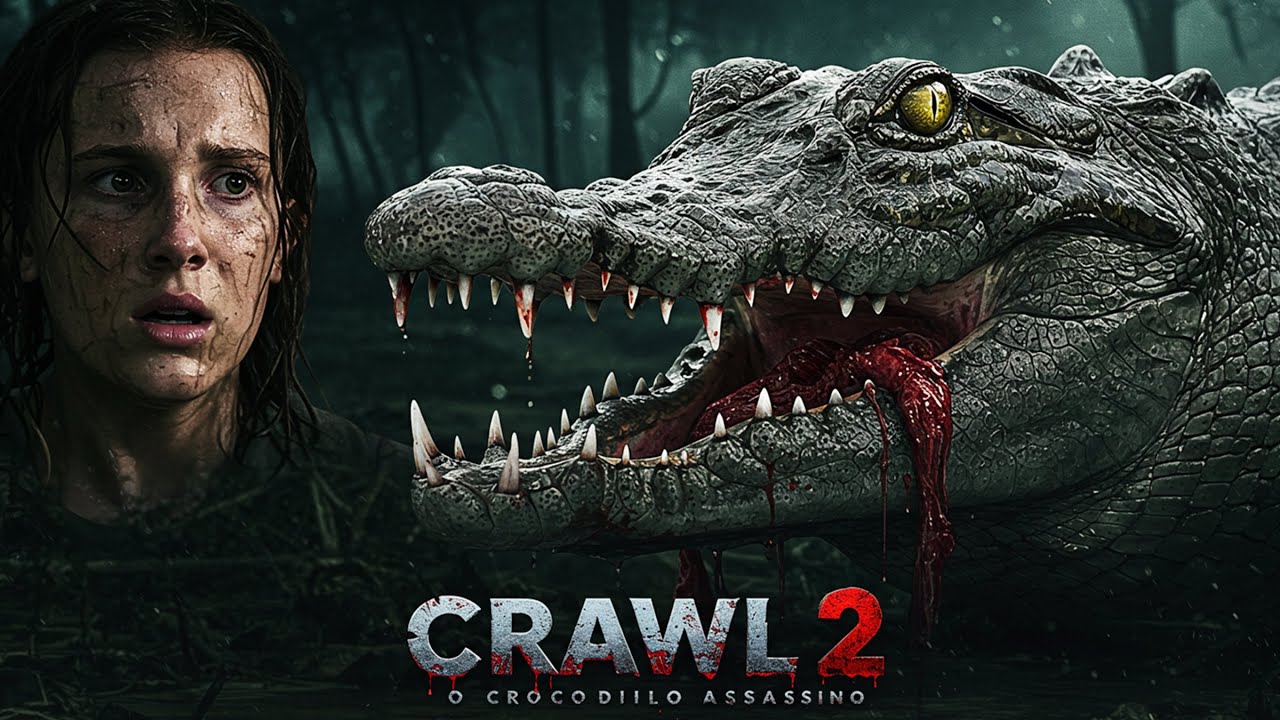 Crawl 2: O Crocodilo Assassino (2025) - Primeiro Trailer | Millie Bobby Brown