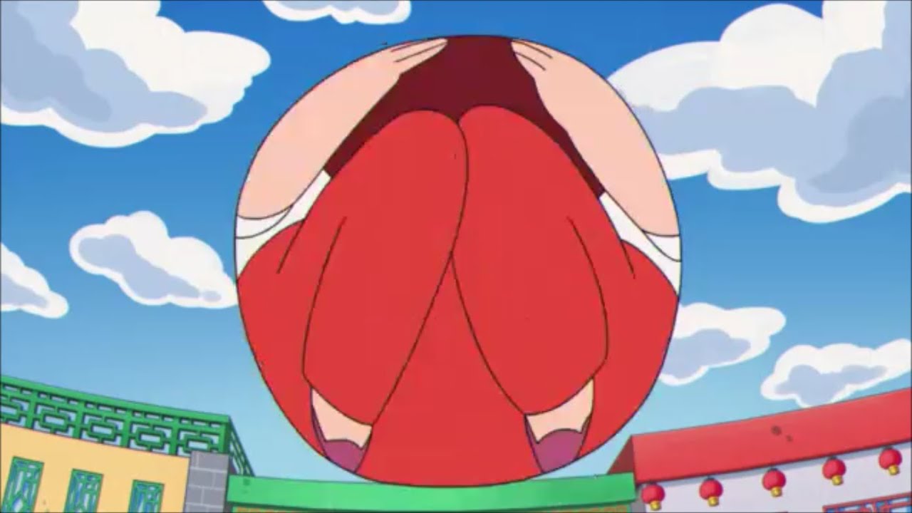 Crayon Shin chan - Ran Tama transforms into Ball