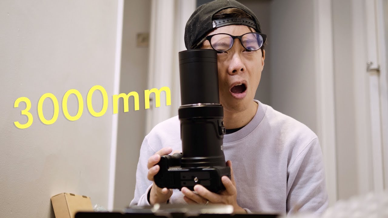 Crazy 24-3000mm Zoom Lens!