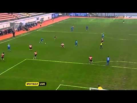 Crazy curve Goal Ever! O. Gumenuk Tavriya vs Metalurg