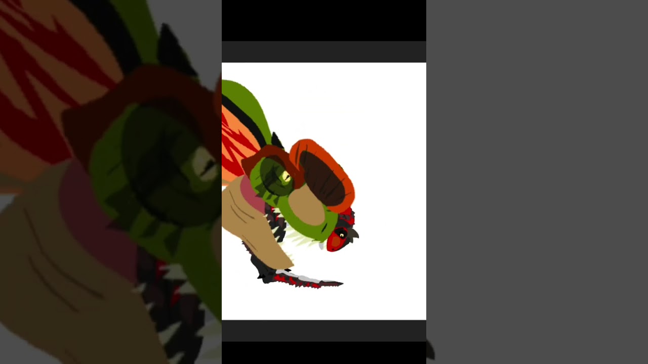 Crazy Dinosau Loop😦!!!(dc2)|#art #animation #dinosaurs #viralvideo #viralshorts|