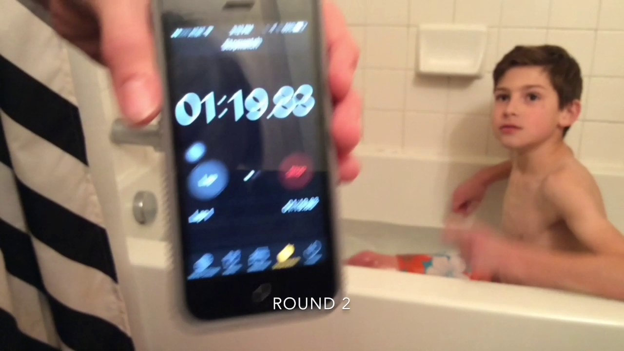 Crazy Ice bath Challenge