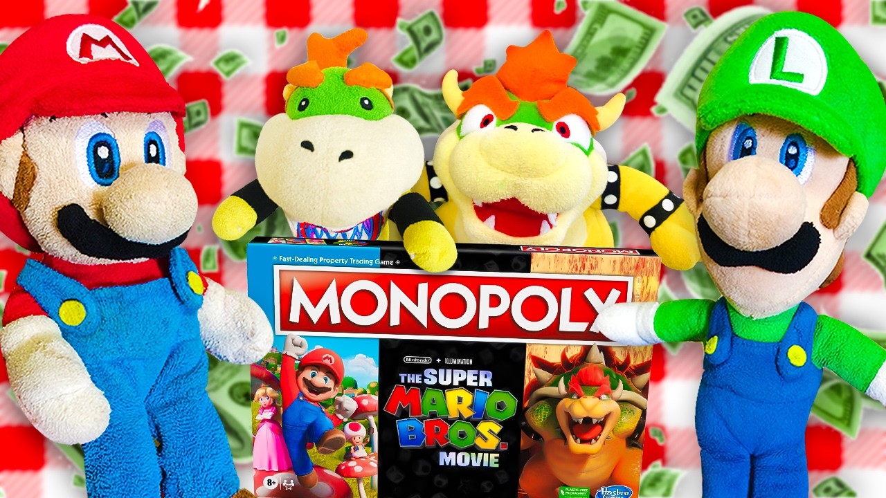 Crazy Mario Bros: Mario and Luigi Play Monopoly 2!
