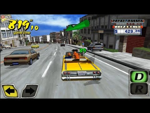 Crazy Taxi Classic / Taxi Driver Simulation / Android Gameplay FHD