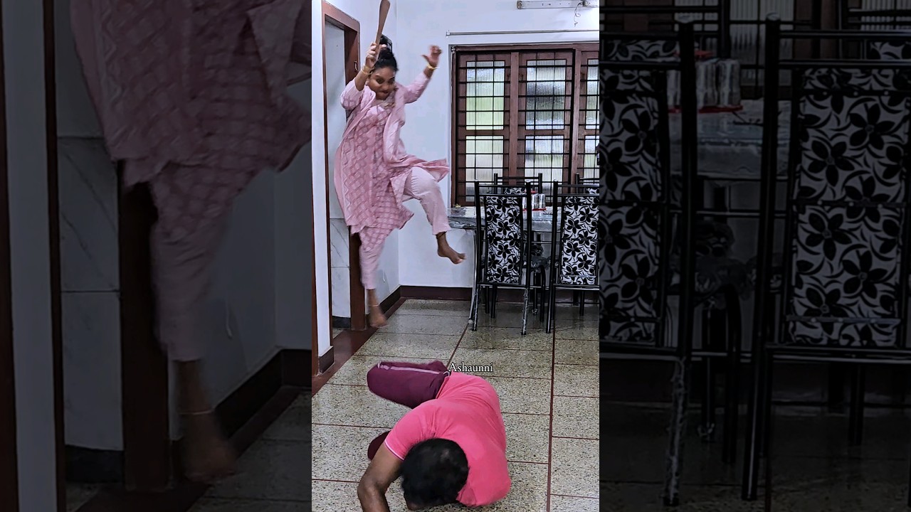 Crazy Wife &Husband 😂😂 End Twist😂 Tom&Jerry 😂 / #shots #shortsfeed #viral