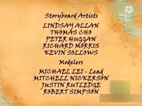 Créditos de Los piratas y sus aventuras coloridas (Versión de Discovery Kids)