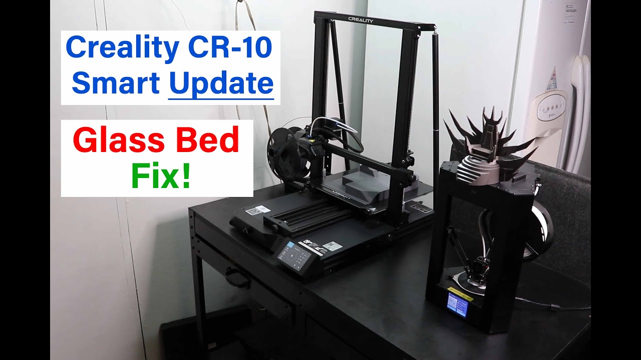 Creality CR 10 Smart Glass Bed Fix + First Etsy Sale!