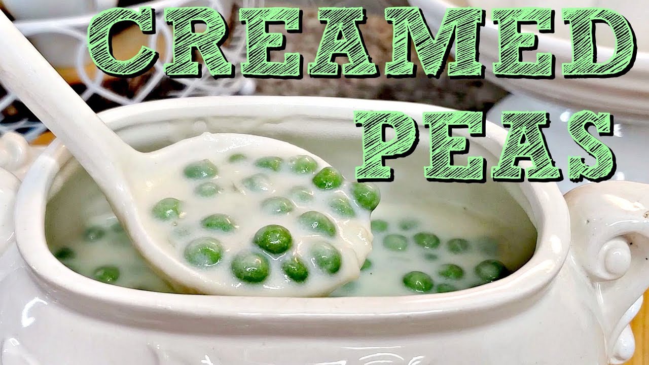 Creamed Peas Recipe | Holiday Creamed Peas Recipe | Simply Mama Cooks