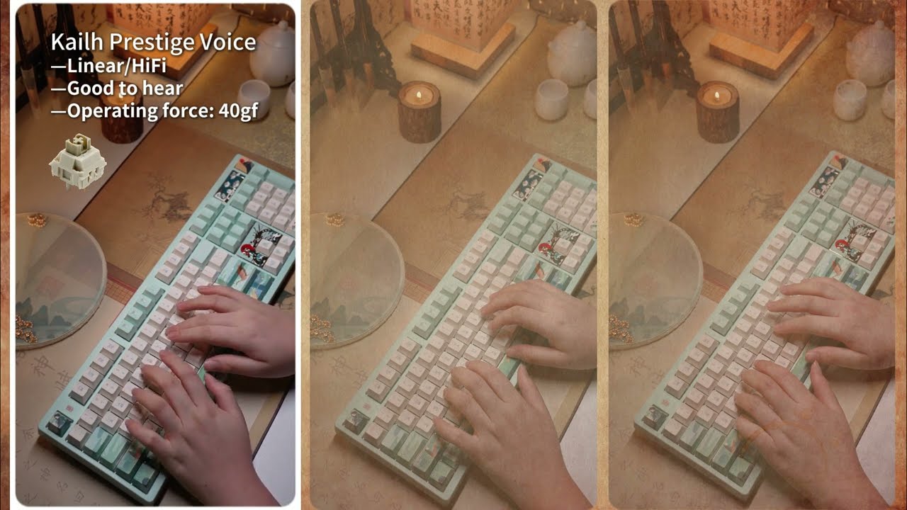 Creamy or Silent? The Voice of the Goddess Luo keyboard