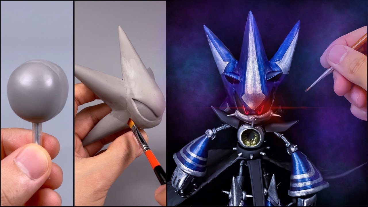 Create Neo Metal Sonic with Clay / Sonic Heroes  [kiArt]