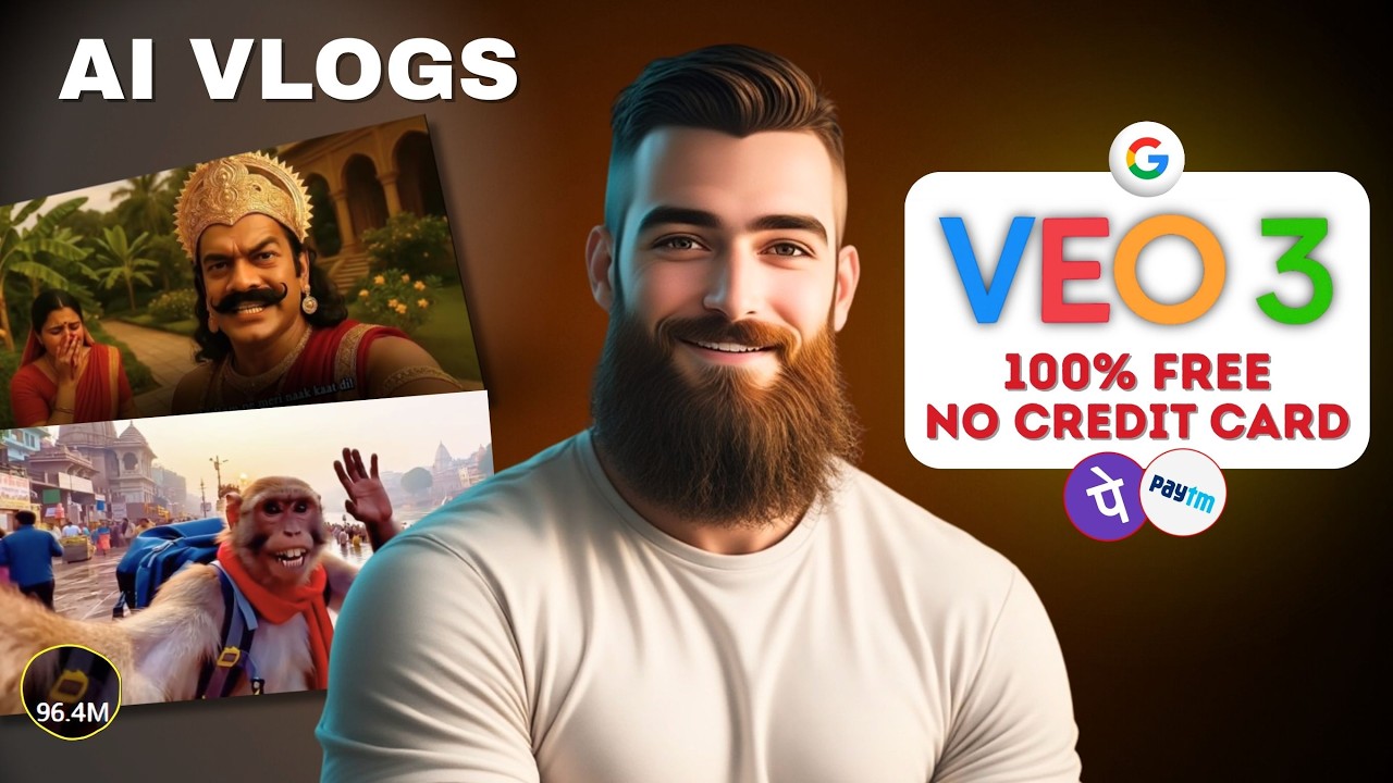 Create Viral AI Videos With VEO 3 | Free Without Credit Card | AI Vlog Kaise Banaye