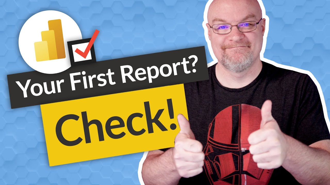 Create your first Power BI report (2021)