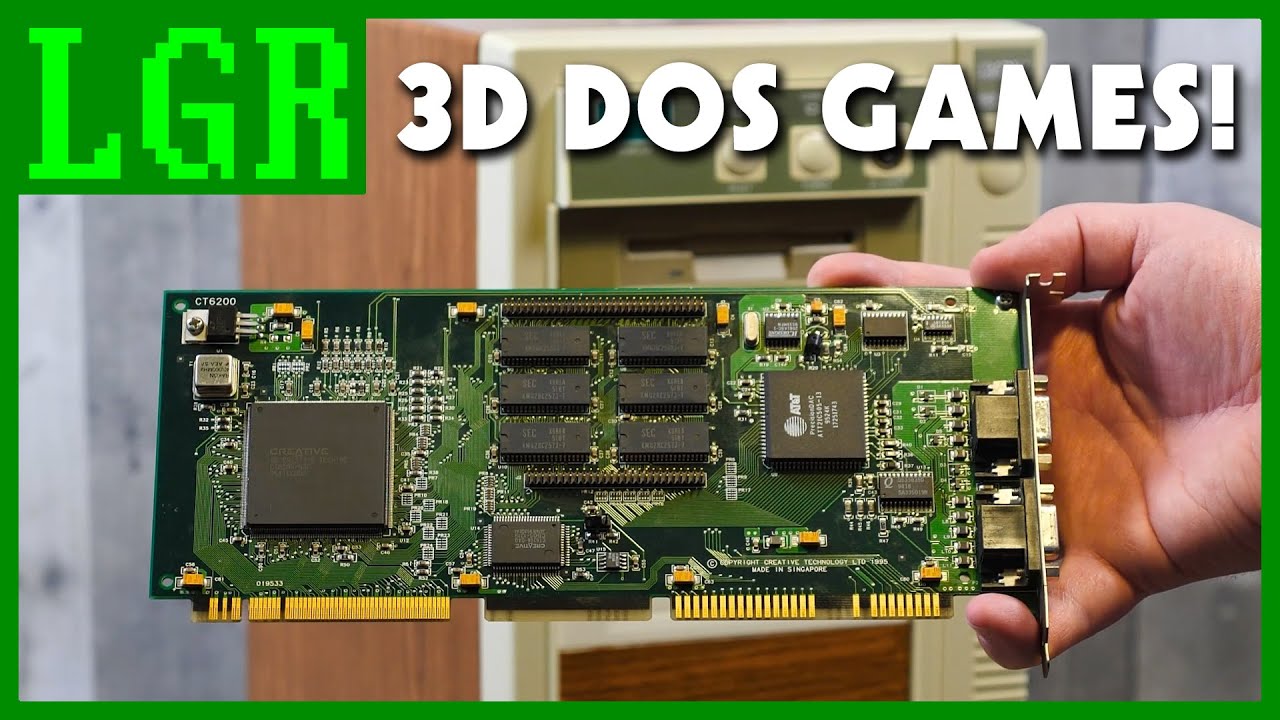 Creative 3D Blaster VLB: $395 DOS Graphics Card from 1995