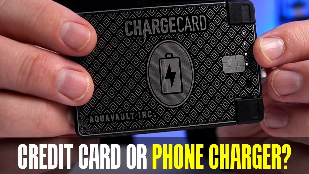 Credit Card... or Power Bank?