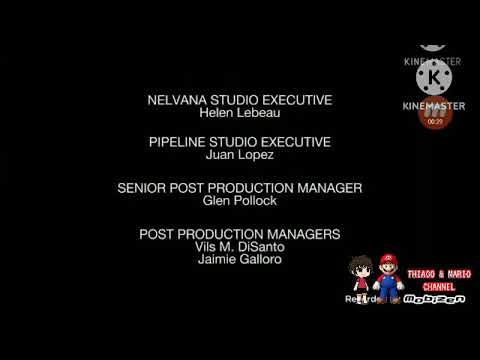 Creditos de Las Aventuras de Chuck y sus amigos en Thiago & Mario Channel LA (26/2/2023)