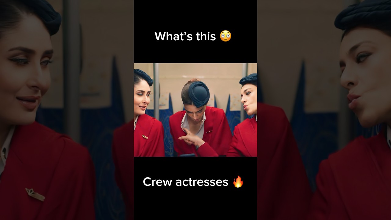 Crew movie trailer / #kritisanon #kareenakapoorkhan #tabu #clips #movie #trailer #promotion