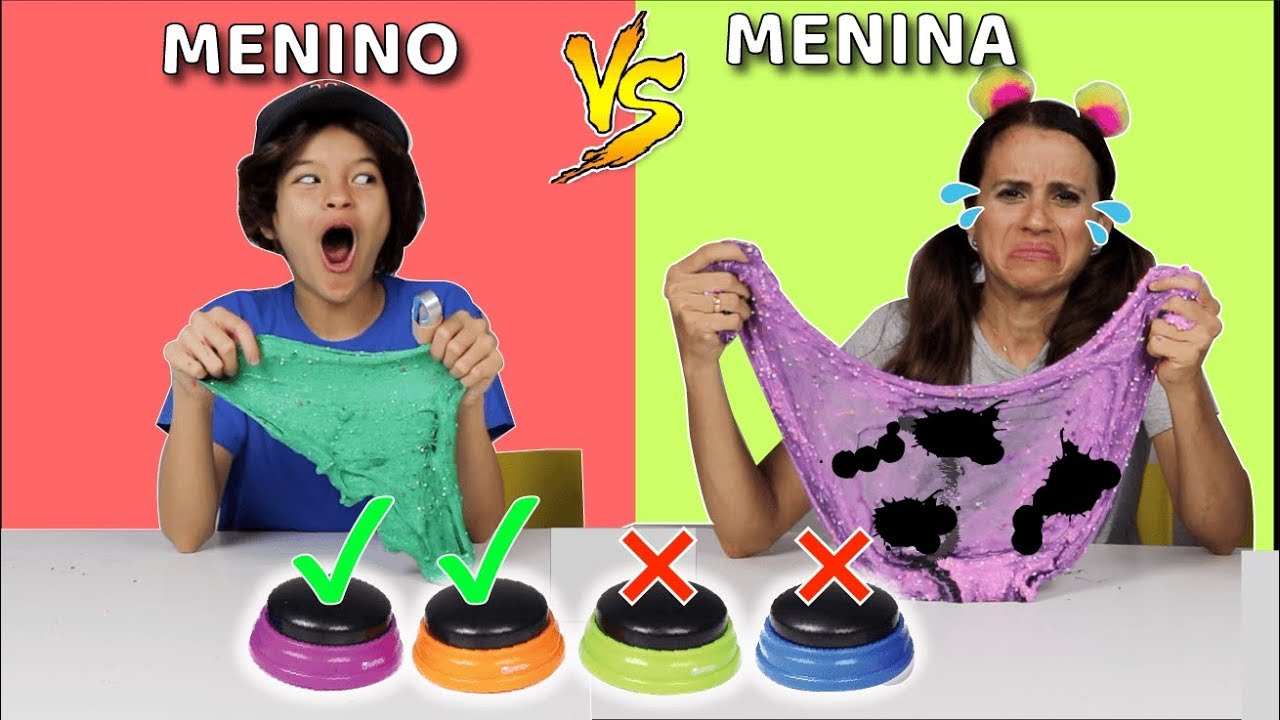 CRIANÇAS FAZENDO SLIME NA ESCOLA (Menino Chato Vs Menina Boazinha!)