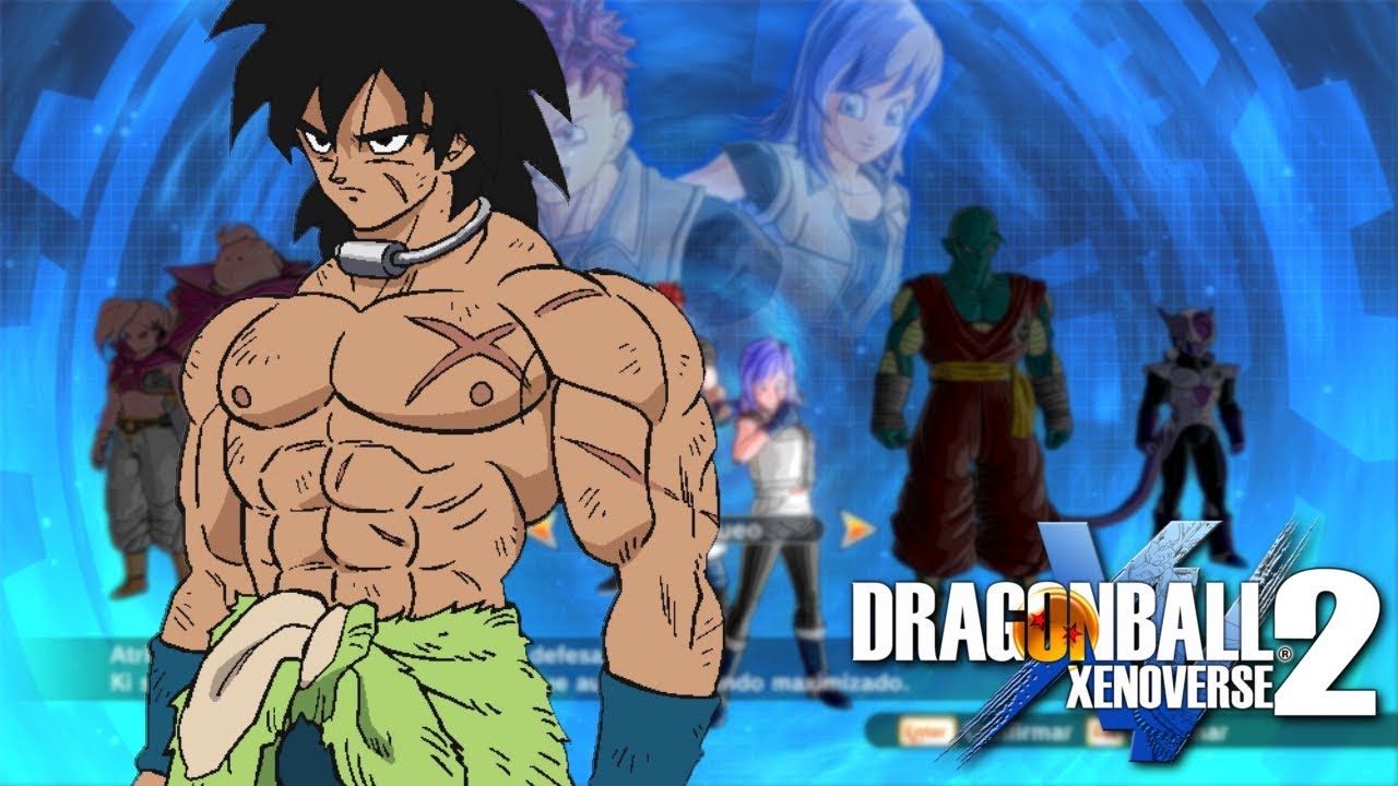 CRIANDO BROLY (DBS) COM O TRAJE DO EXTRA PACK 4 | Dragon Ball Xenoverse 2