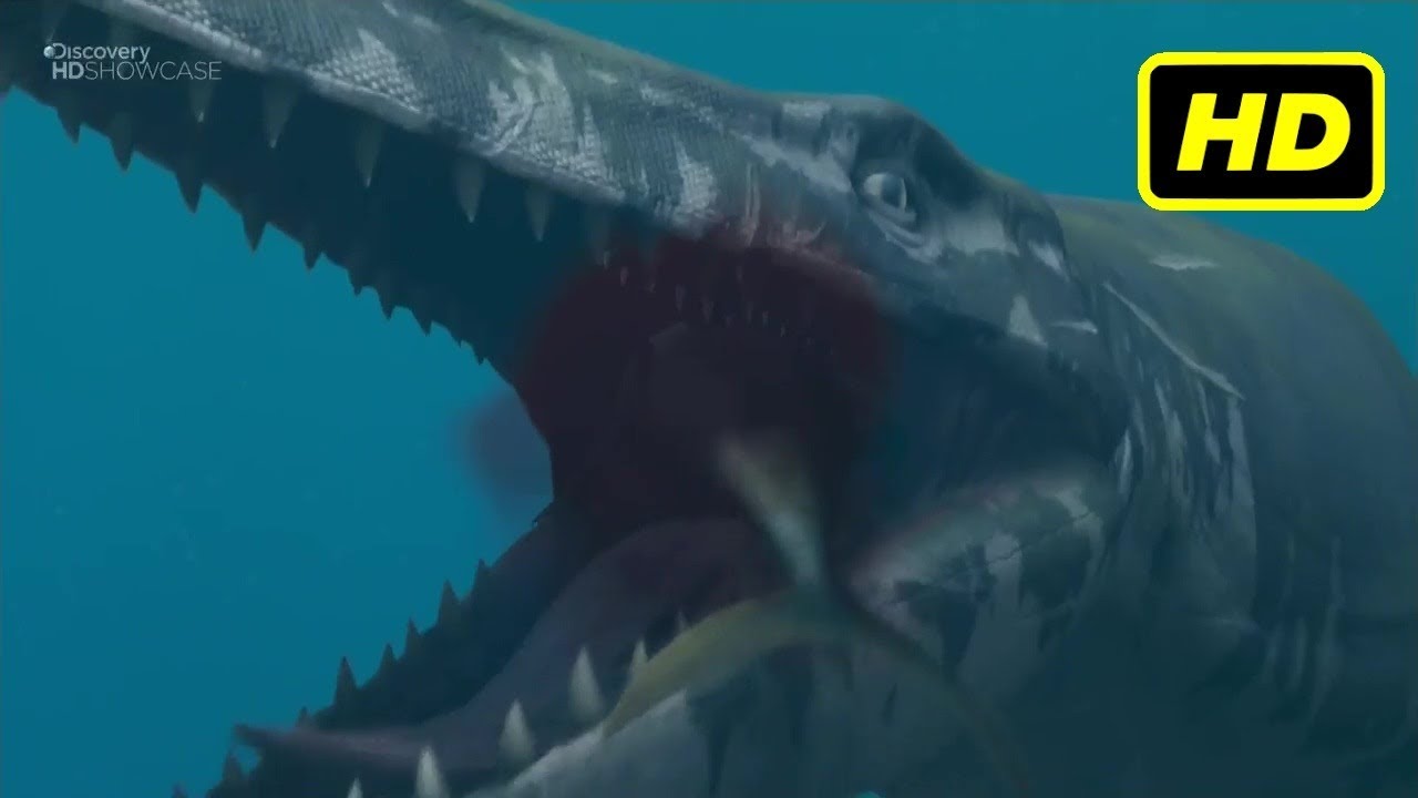 Criaturas Titánicas  (2009 - 2010)  -02-  Mosasaurio, el T-rex de las Profundidades  HDtv