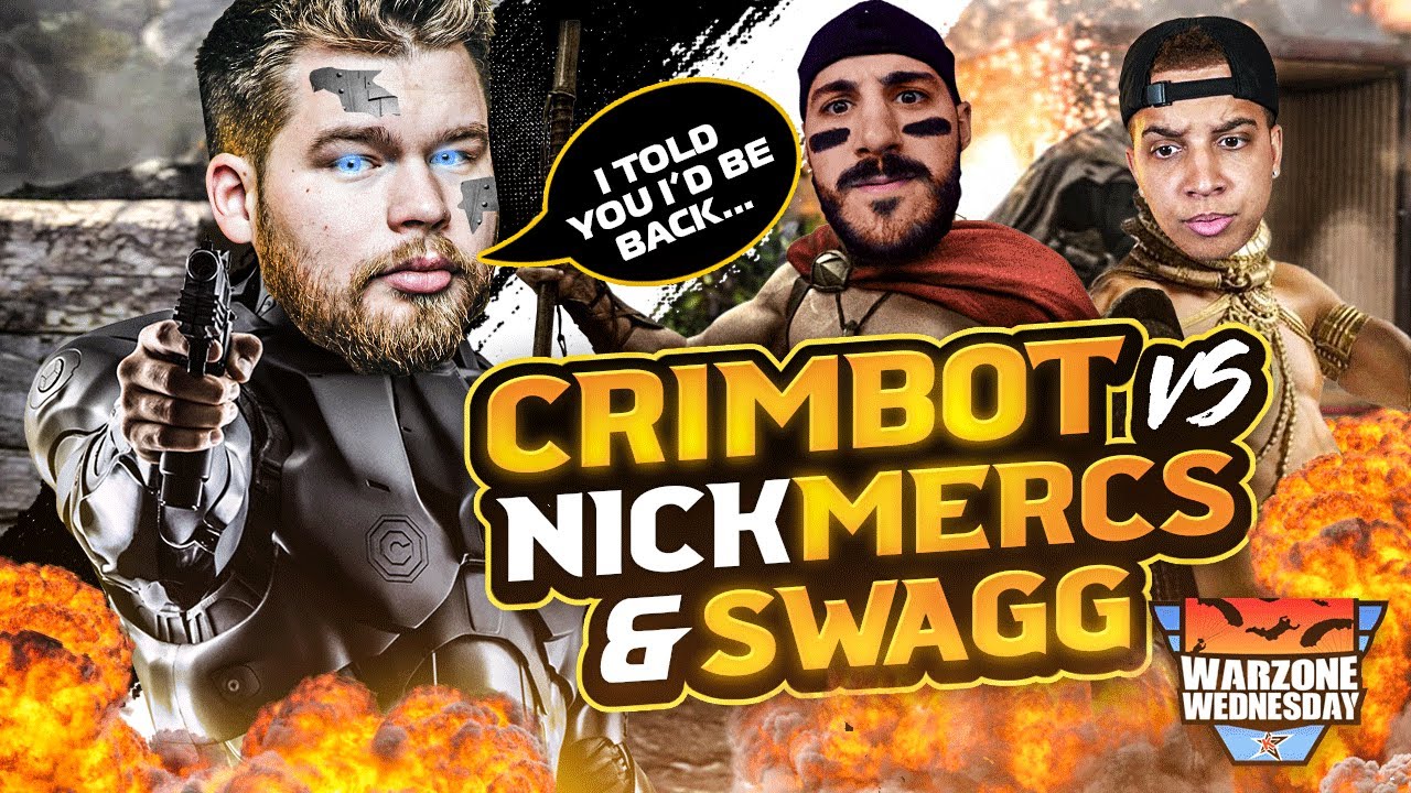 CRIMBOT RETURNS vs NICKMERCS & FAZE SWAGG (CALL OF DUTY MODERN WARFARE)