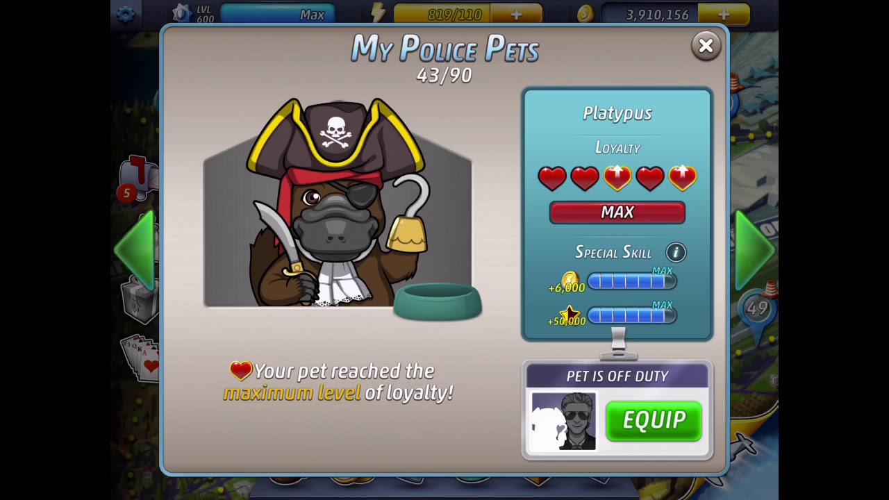 Criminal Case - All 90 Pets