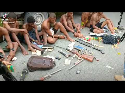 Criminal caught up by Police in East New Britian by PNG police