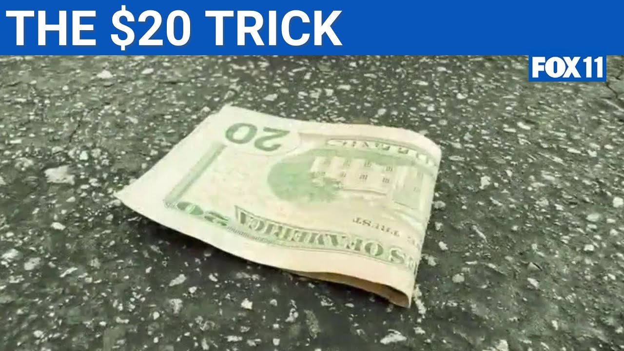 Criminals using $20 'distraction' tactic to scam victims  | FOX 11 LA