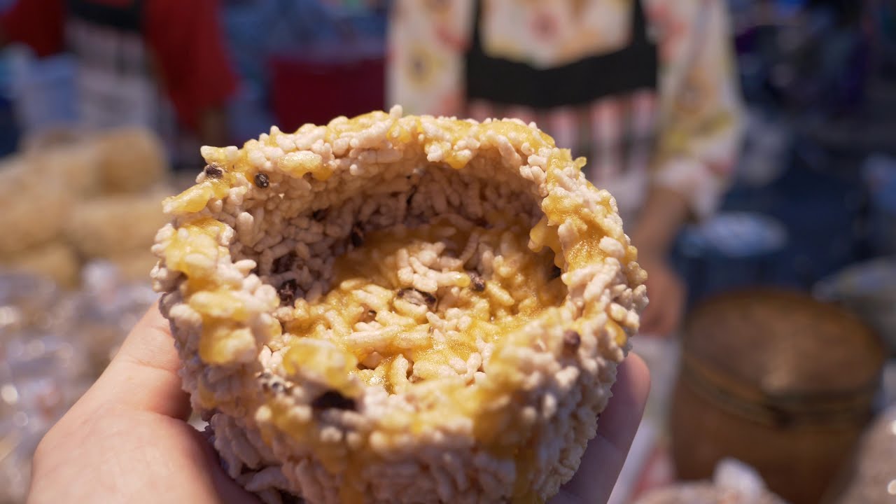 Crispy Rice Cracker | Thai Street Food