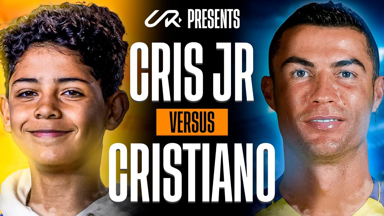 Cristiano Jr. vs Cristiano Ronaldo... Who did it better?