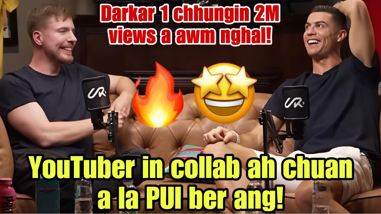 Cristiano Ronaldo & Mr. Beast collab chu a va BON rem rem ve🔥🔥🔥🤩(Reaction)