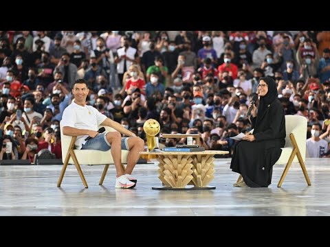 Cristiano Ronaldo 🇵🇹🐐 visits Expo 2020 Dubai (inspirational)