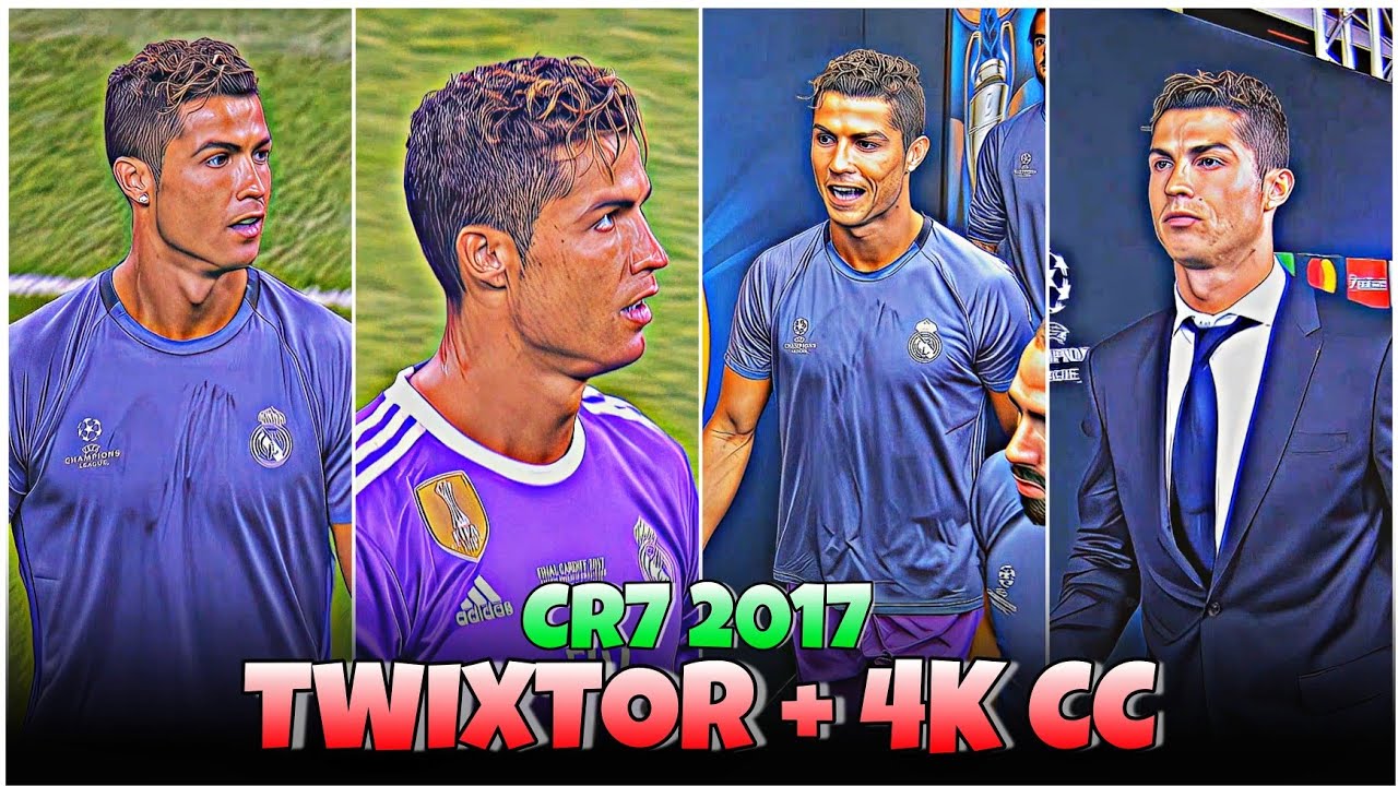 Cristiano Ronaldo 2017 - Best 4k Clips + CC High Quality For Editing 🤙💥 #part9