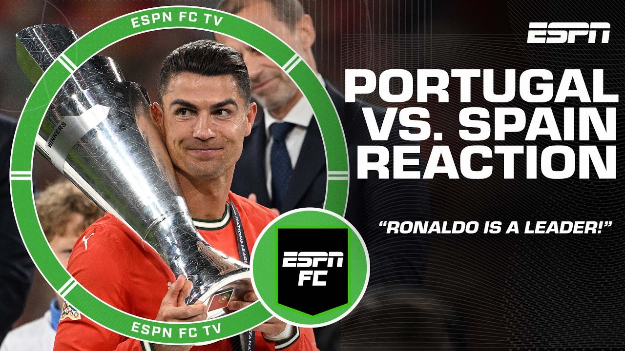 Cristiano Ronaldo is a LEADER, he showed that today vs. Spain! - Frank Leboeuf | ESPN FC