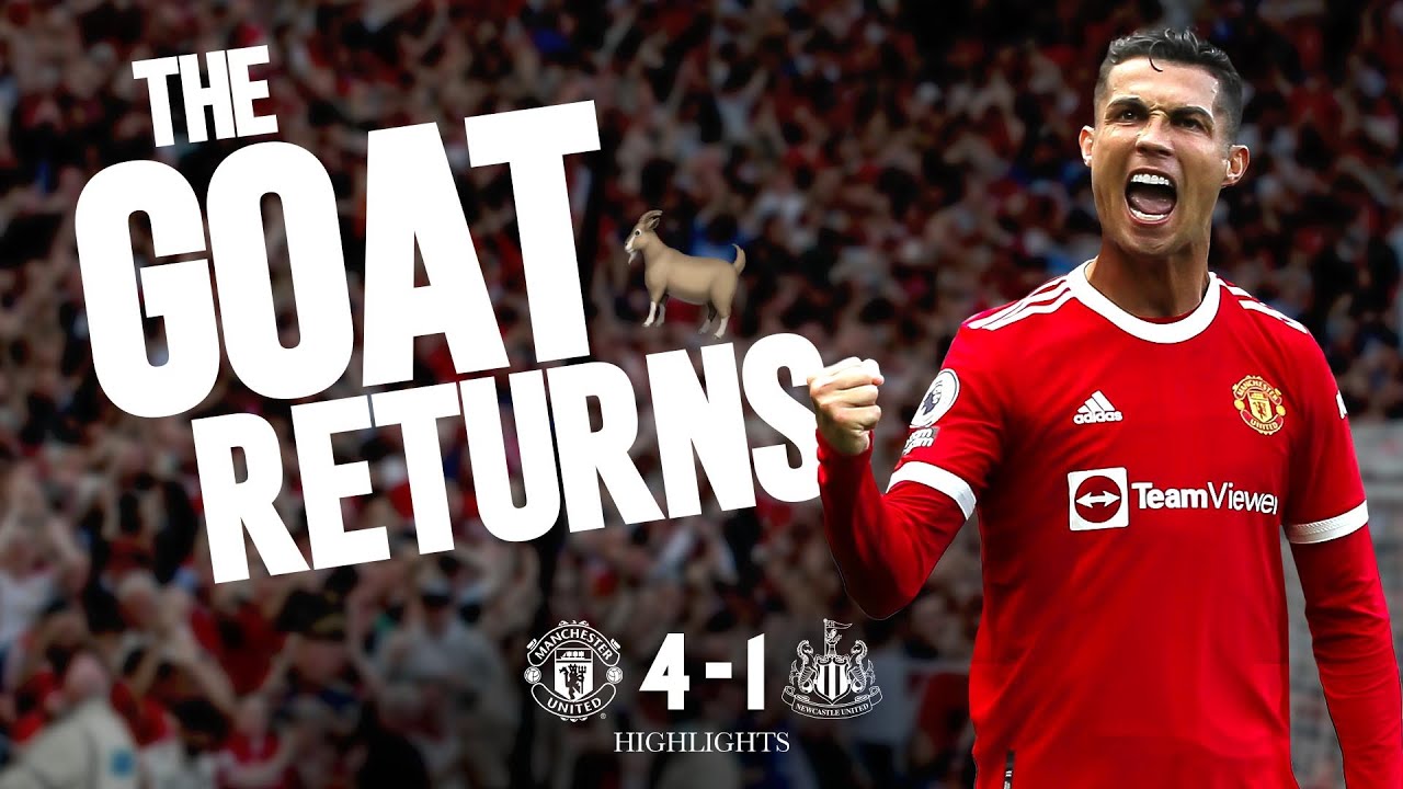 Cristiano Ronaldo RETURNS! 🏟️🐐 | Man Utd 4-1 Newcastle