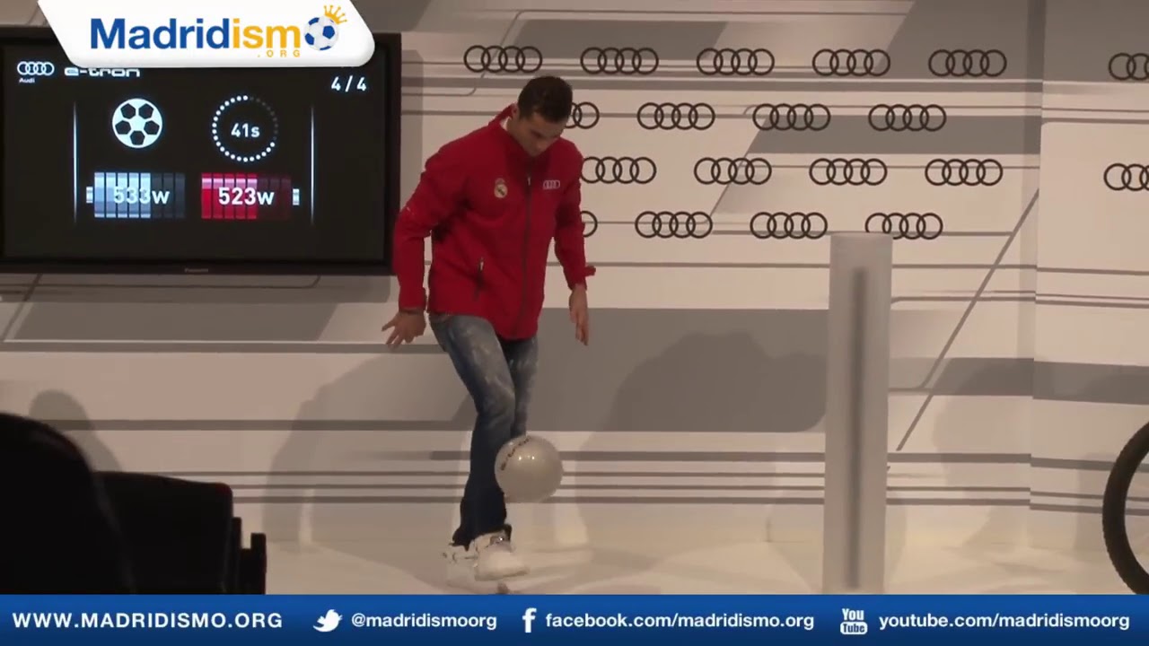 Cristiano Ronaldo Top  Sektirme  Audi Energy yarışması