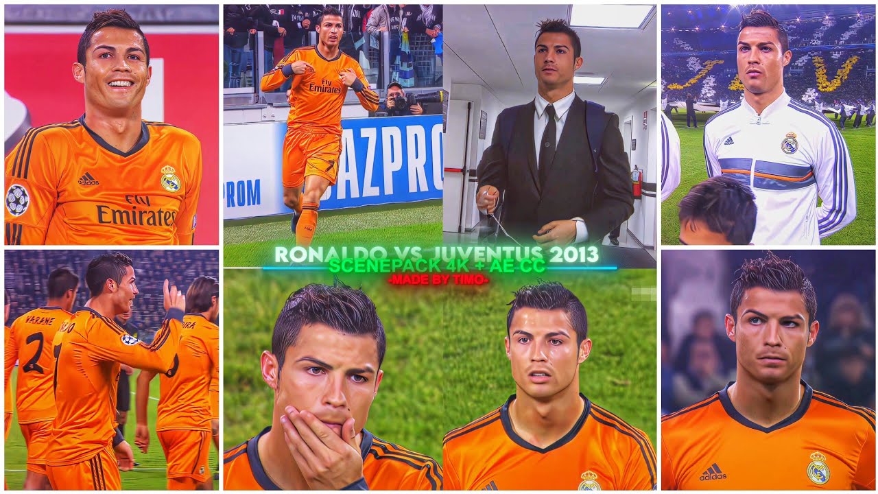 Cristiano Ronaldo Vs Juventus 2013 / RARE CLIPS ● SCENEPACK 4K (No CC only TOPAZ)