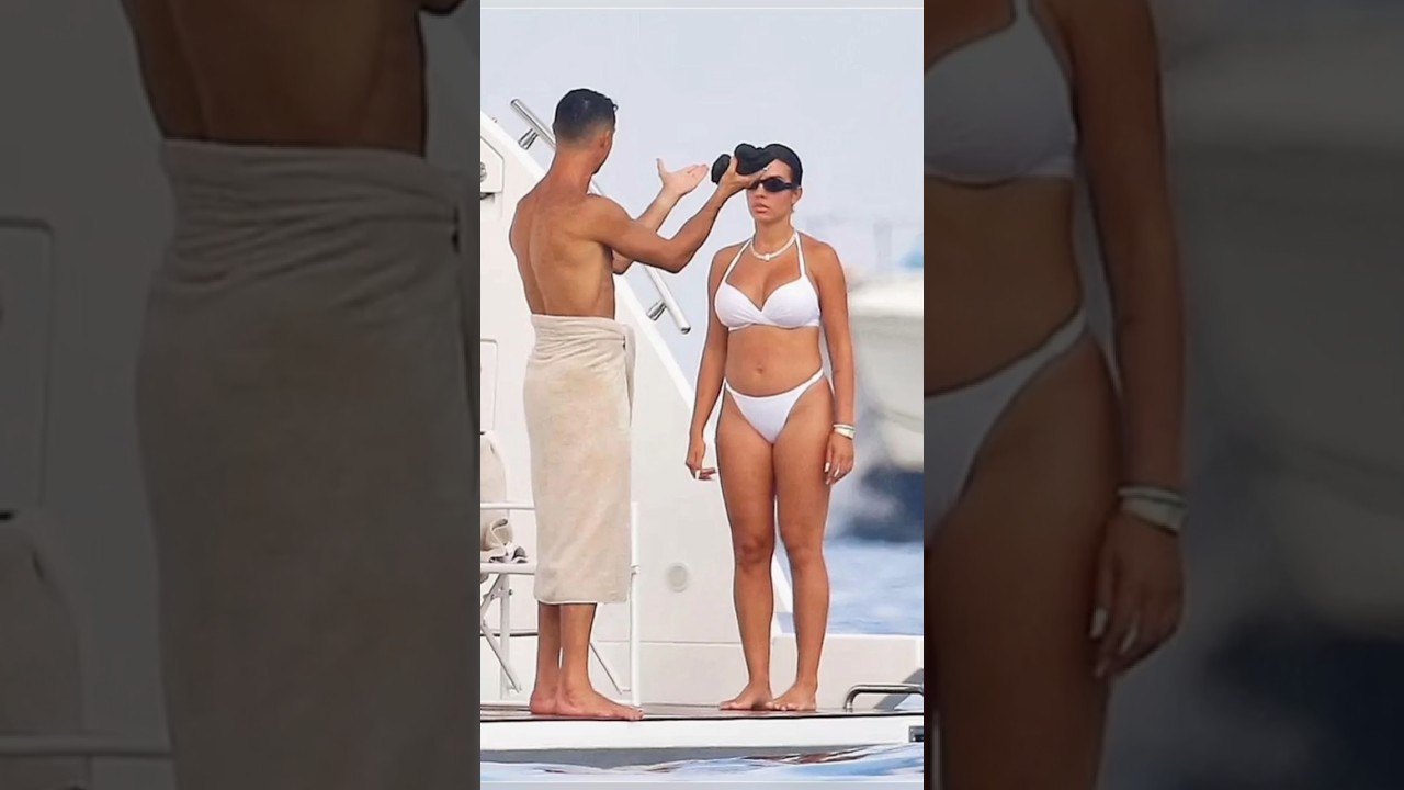 Cristiano Ronaldo with wife Georgina Rodrìguez #short #cristianoronaldo #georginarodriguez #shorts