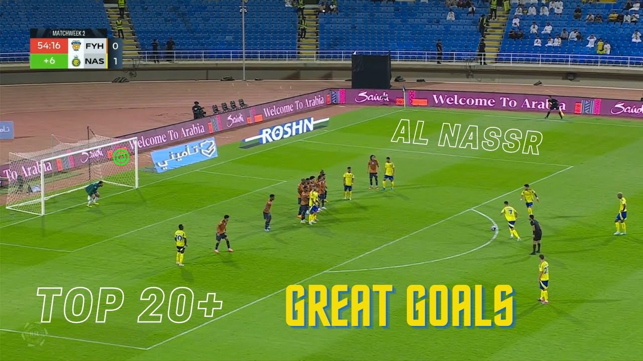 Cristiano Ronaldo's Top 20+ Great Goals For Al Nassr | English Commentary |