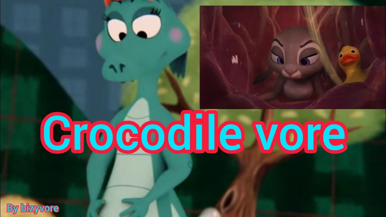 Crocodile 🐊 eat juddy vore by bizyvore #[V- ANIM 3]